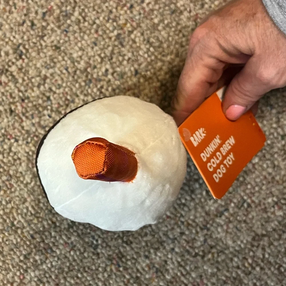 🆕 Dunkin’ x Bark Cold Brew Dog Toy